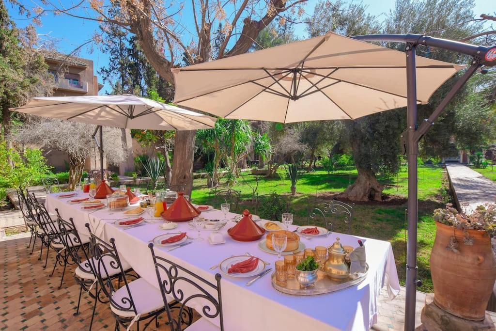 Villa Luxe Centre Marrakech Majorelle Rue Yves St Laurent *